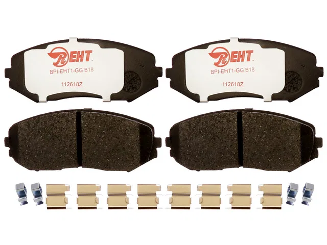 EHT1188H – R/M BRAKES Brake Pad, OE Replacement Hybrid Technology Includes Mounting Hardware